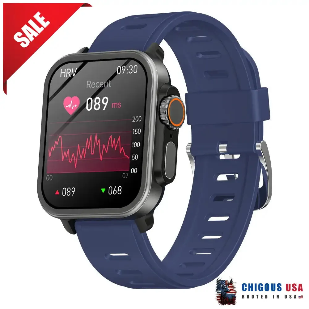 BEARSCOME VEE PRO Rugged Sports Smartwatch for Body composition /ECG/ Blood sugar/Blood pressure/heart rate monitoring