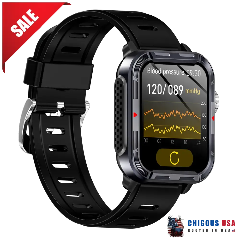 BEARSCOME VEE PRO Rugged Sports Smartwatch for Body composition /ECG/ Blood sugar/Blood pressure/heart rate monitoring