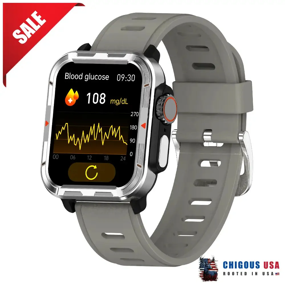 BEARSCOME VEE PRO Rugged Sports Smartwatch for Body composition /ECG/ Blood sugar/Blood pressure/heart rate monitoring