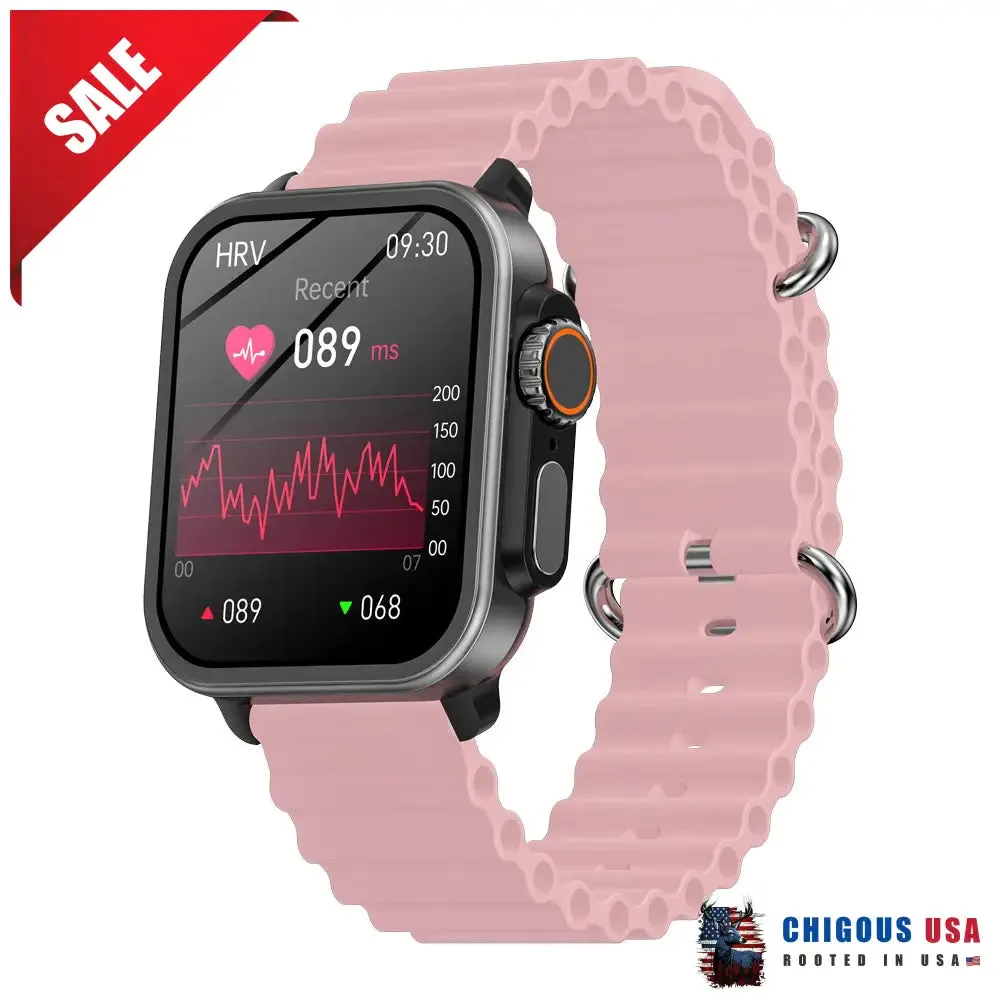 BEARSCOME VEE PRO Rugged Sports Smartwatch for Body composition /ECG/ Blood sugar/Blood pressure/heart rate monitoring
