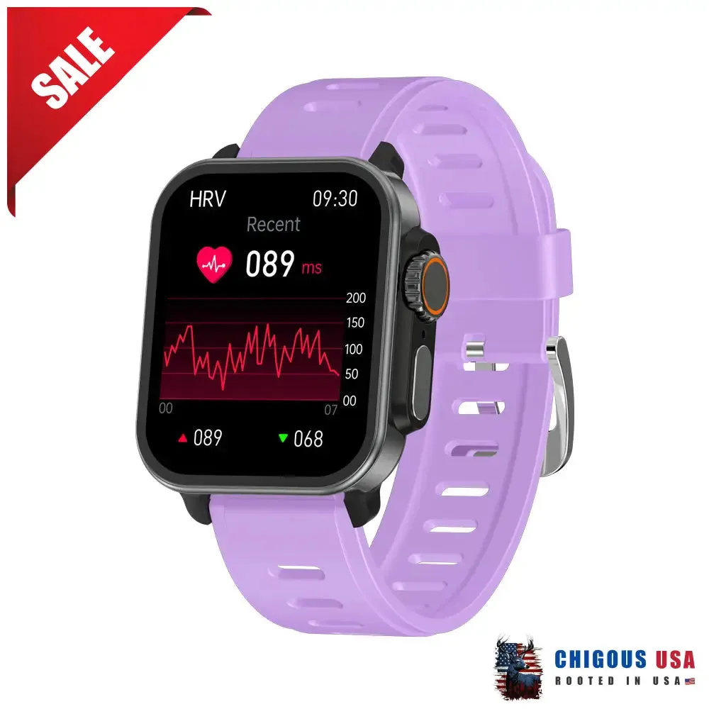 BEARSCOME VEE PRO Rugged Sports Smartwatch for Body composition /ECG/ Blood sugar/Blood pressure/heart rate monitoring