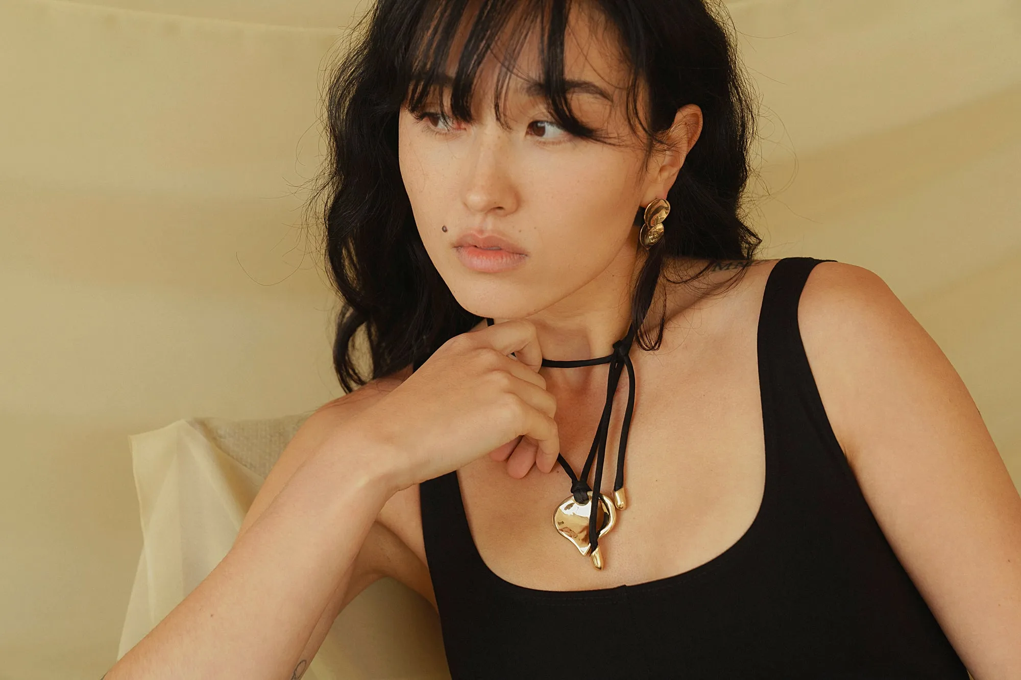 Birch Pendant Necklace