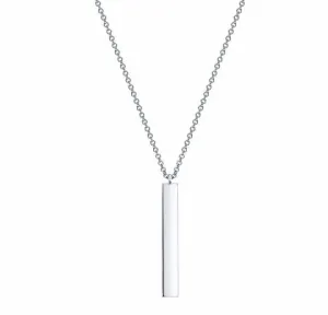 Birks Sterling Vertical Bar Necklace