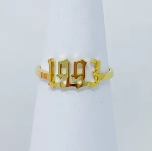 Birth Year Ring