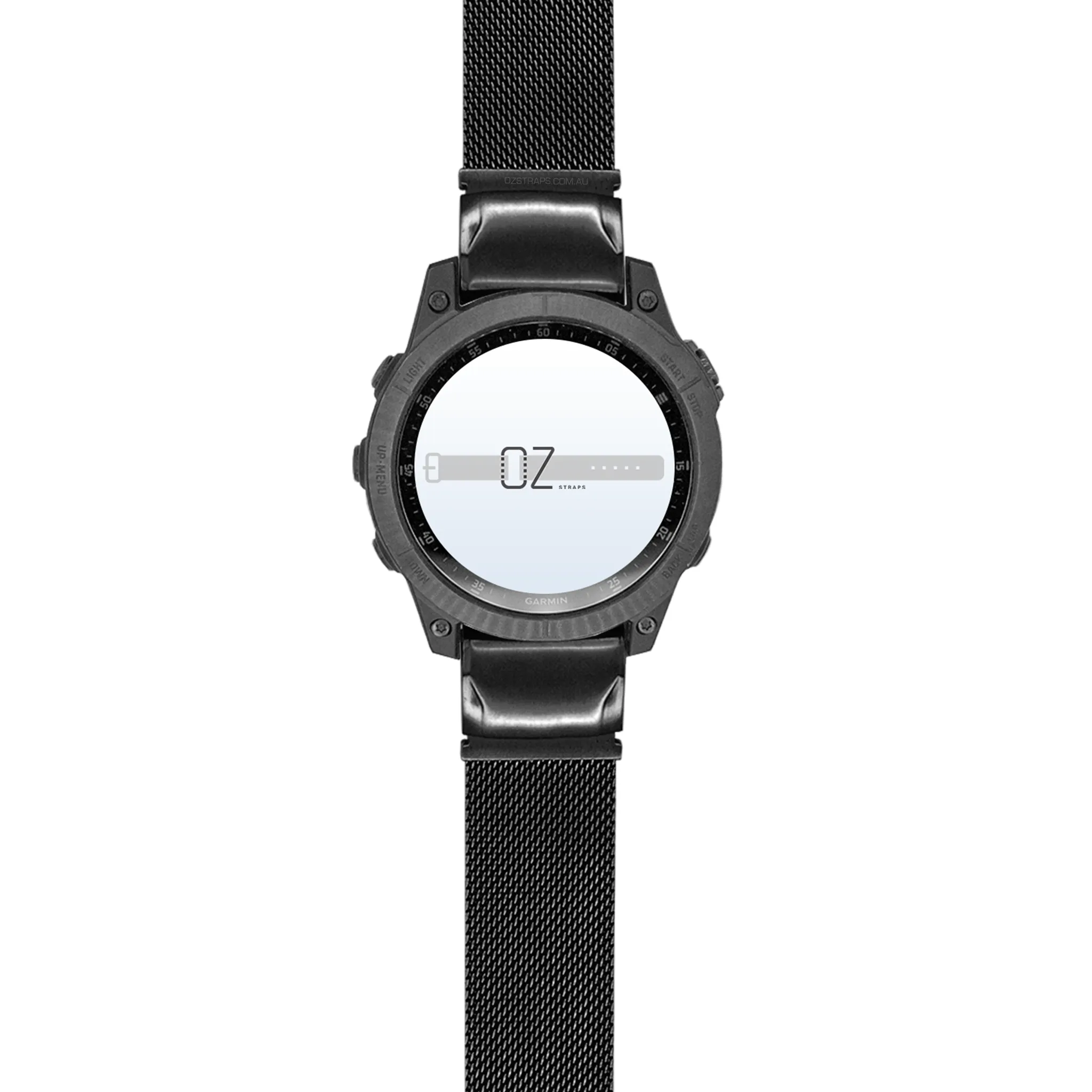Black Milanese Loop Garmin Fenix 6X / 7X / 8 (51MM) Band
