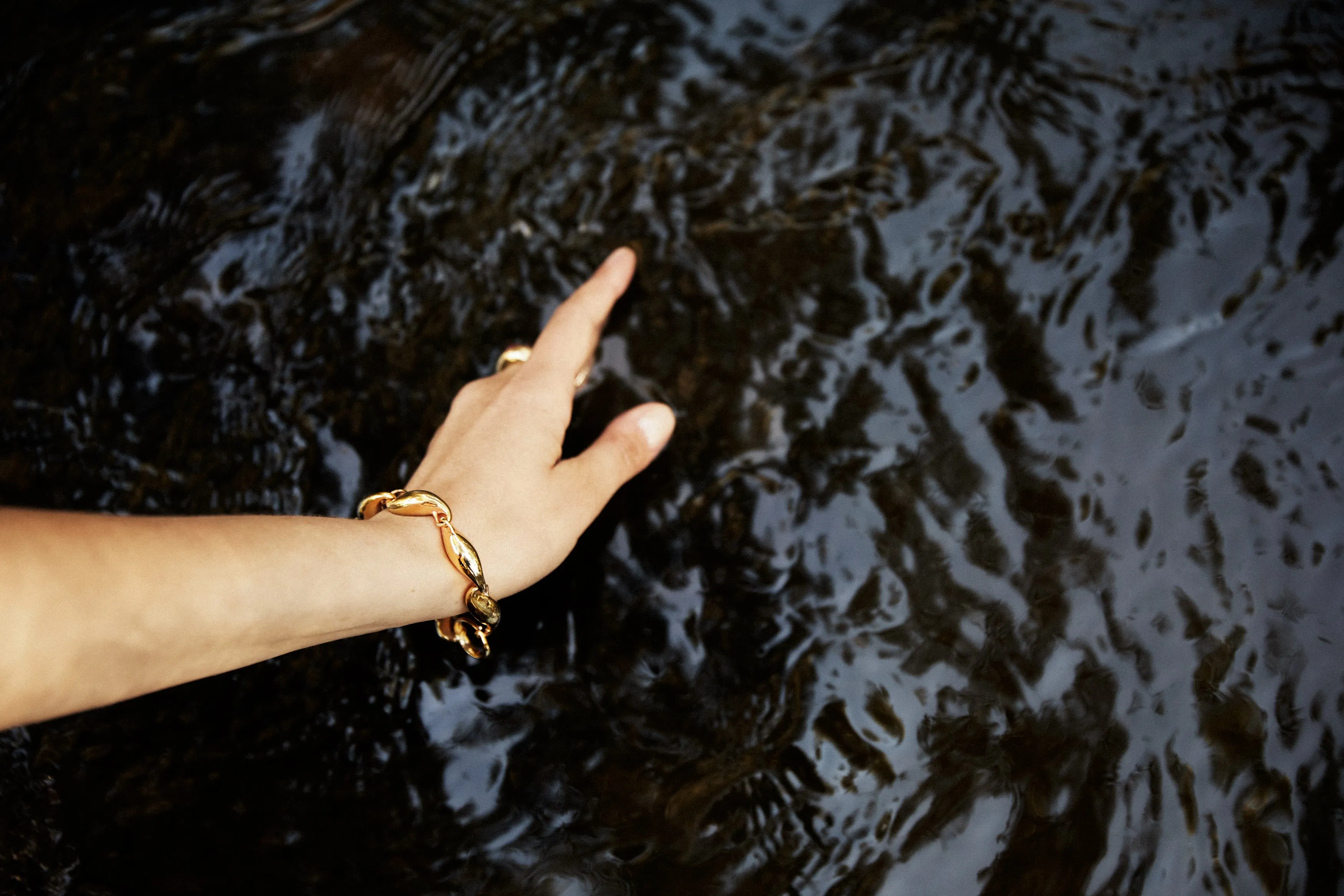 Brass Sala Chain Bracelet