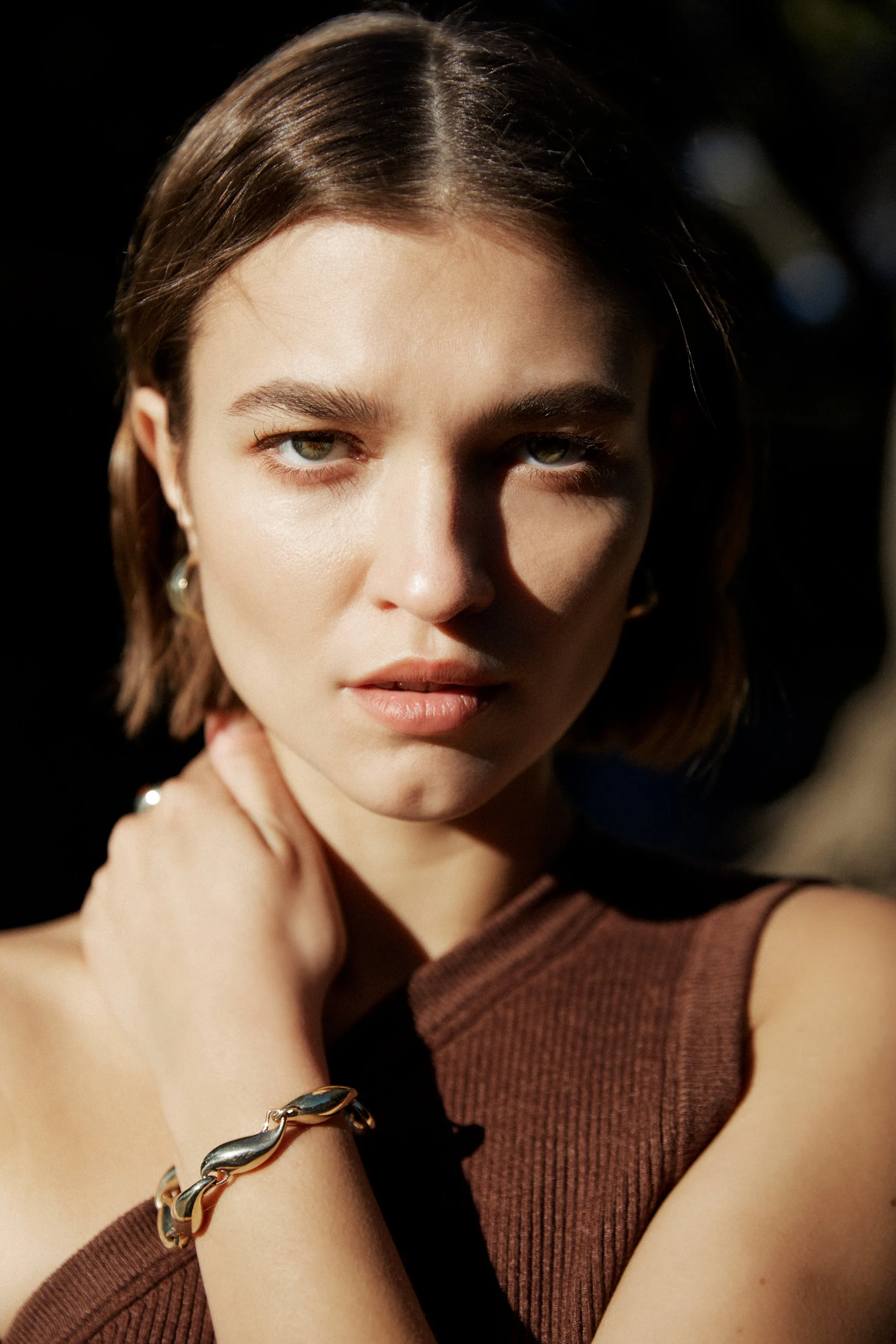 Brass Sala Chain Bracelet