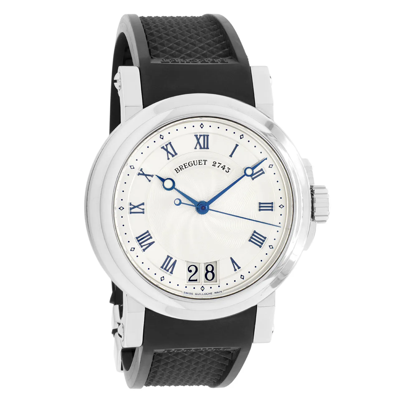 Breguet Stainless Steel Marine Big Date 5817ST/12/5V8