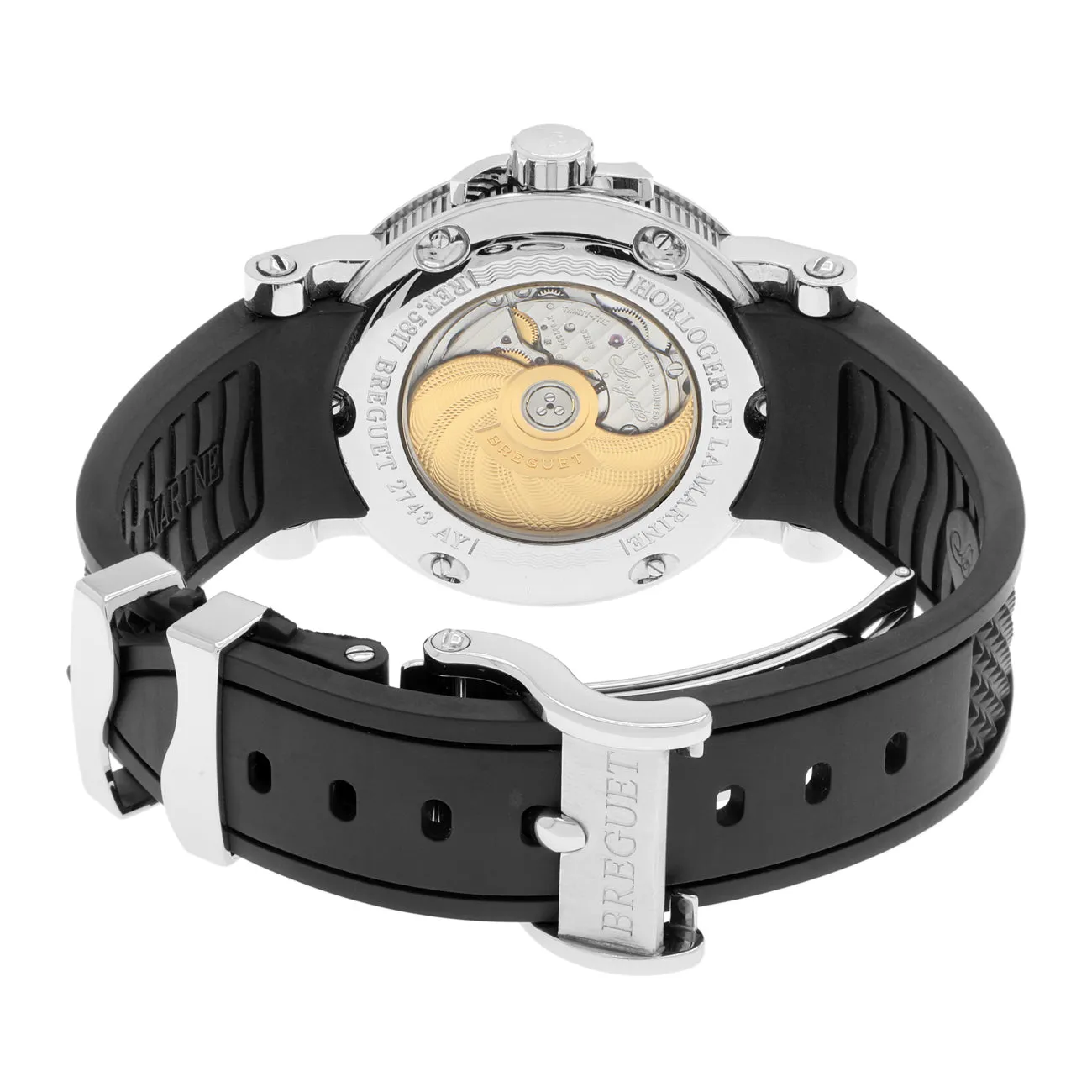 Breguet Stainless Steel Marine Big Date 5817ST/12/5V8