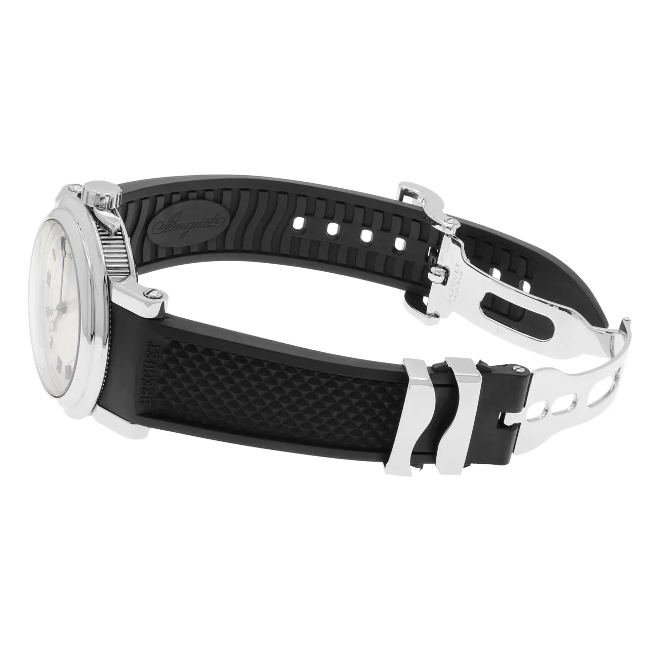 Breguet Stainless Steel Marine Big Date 5817ST/12/5V8