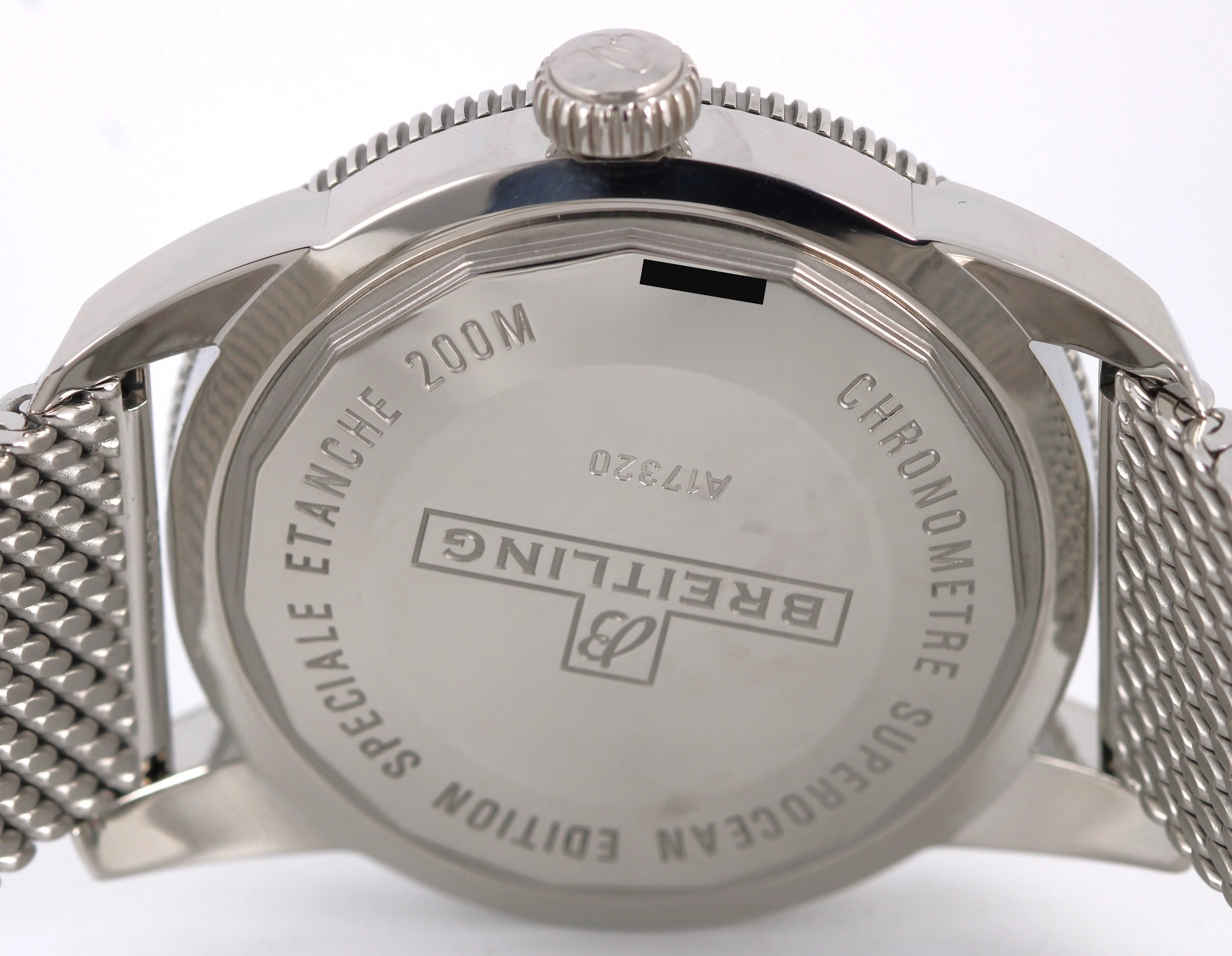 Breitling SuperOcean Heritage Date Stainless Steel Silver 46mm A17320 Watch