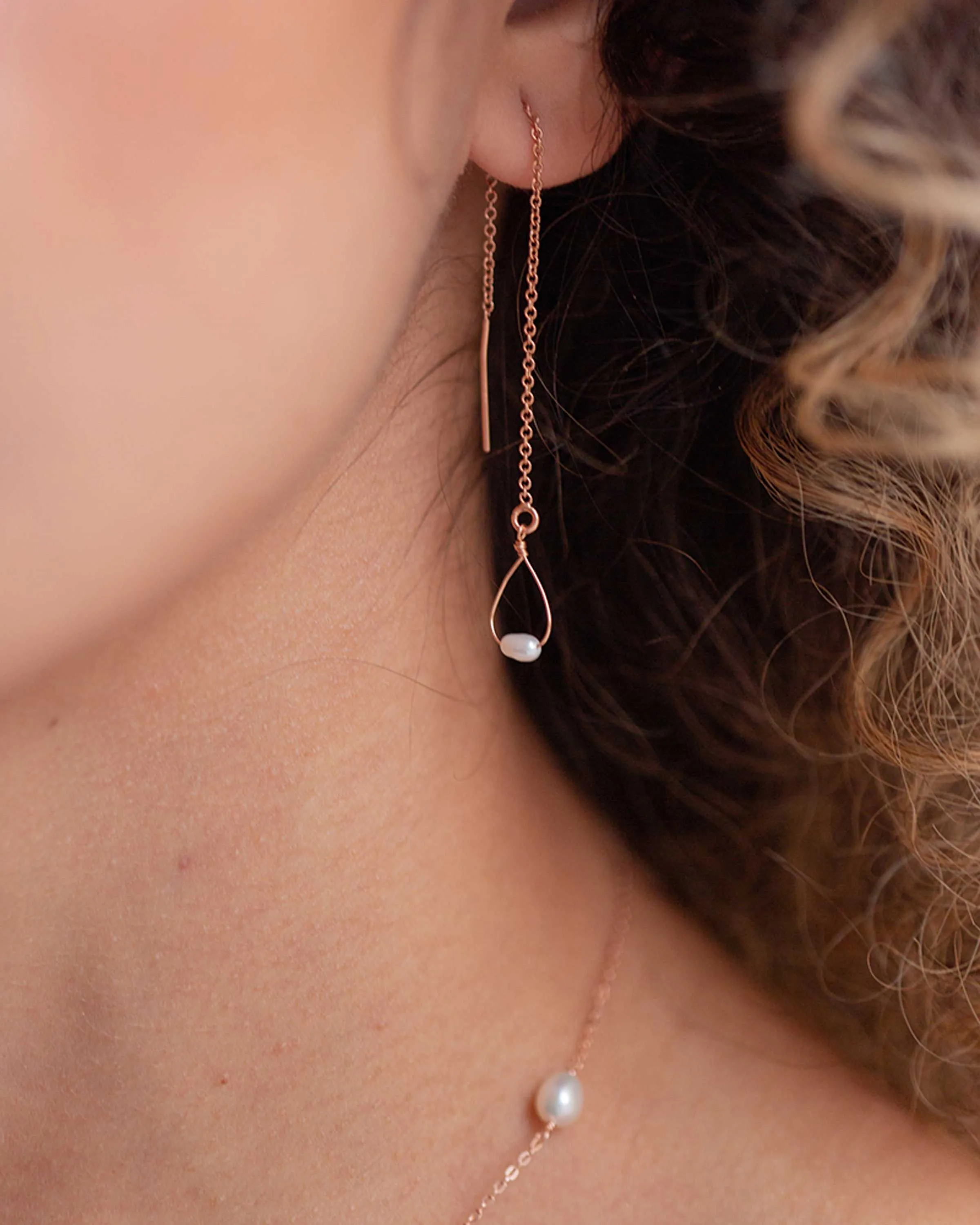 Bria Threader Earrings