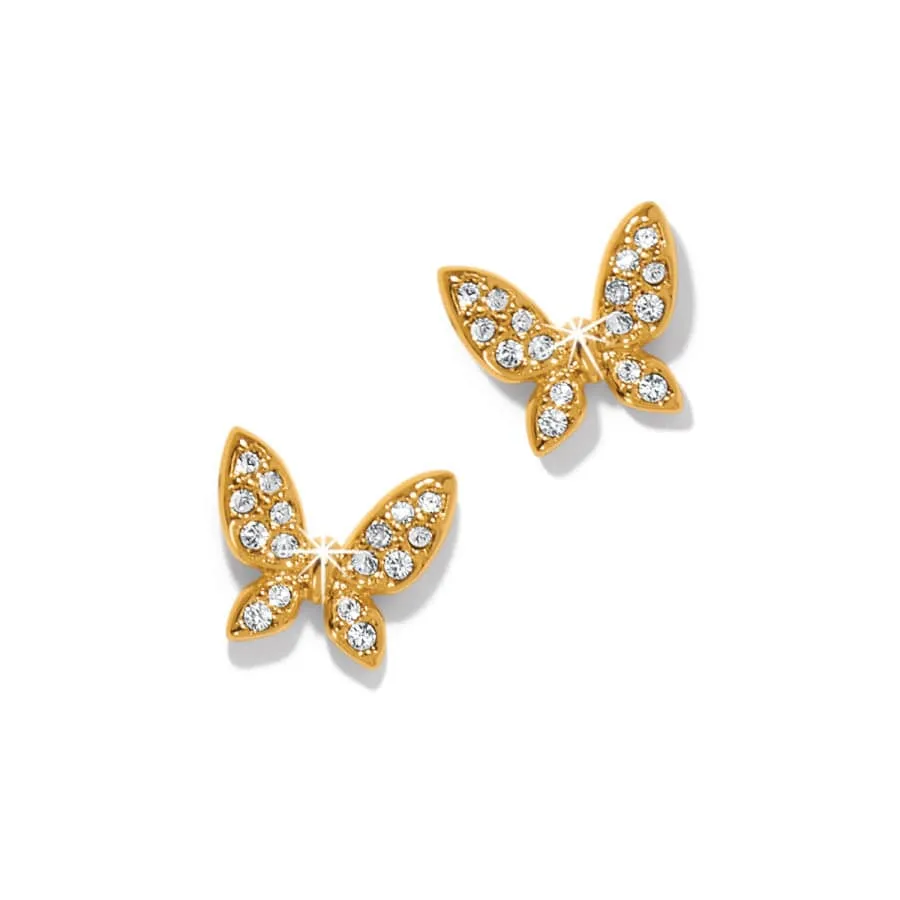 [Brighton] Enchanting Butterfly Post Earrings - Gold