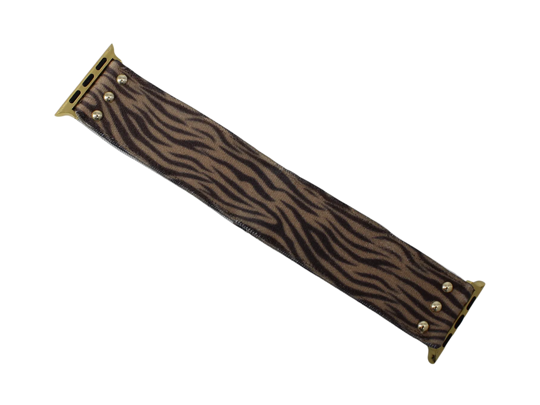 Brown Zebra Apple Watch Band