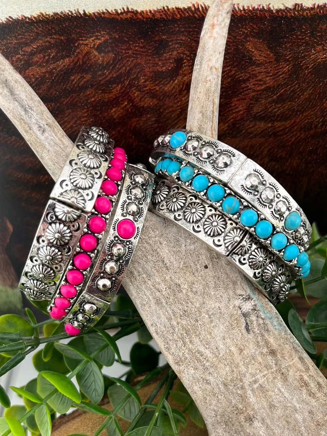 Busting At The Seams Set of 3 Stackable Stretch Bracelets