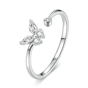Butterfly Tail Open Ring