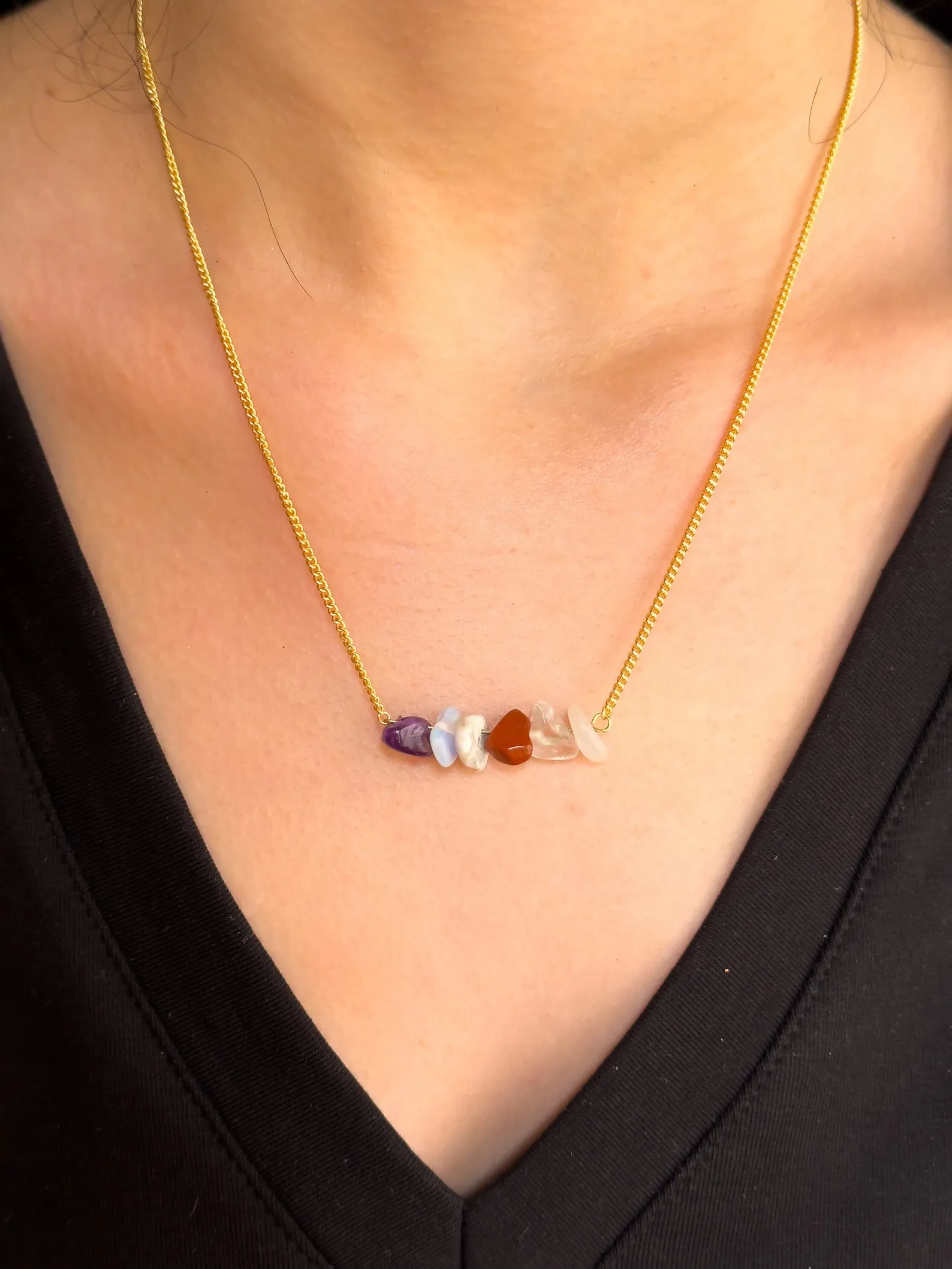 Cancer Zodiac Bar Necklace