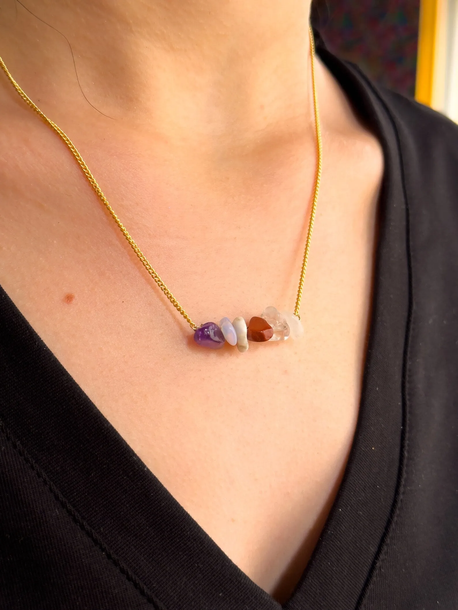 Cancer Zodiac Bar Necklace