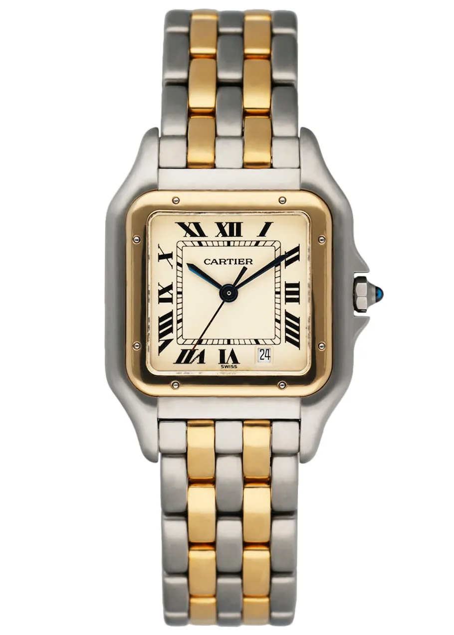 Cartier Panthere 1100 Midsize Two Tone Ladies Watch