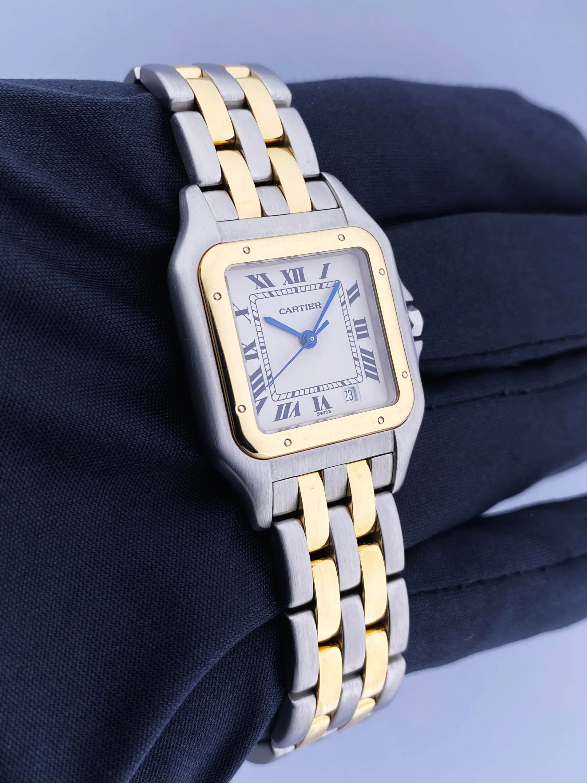 Cartier Panthere 1100 Midsize Two Tone Ladies Watch