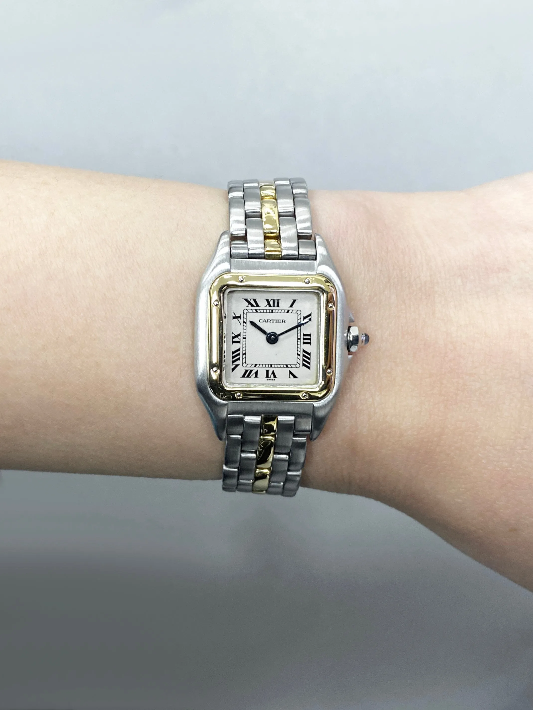 Cartier Panthere One Row Ladies Watch