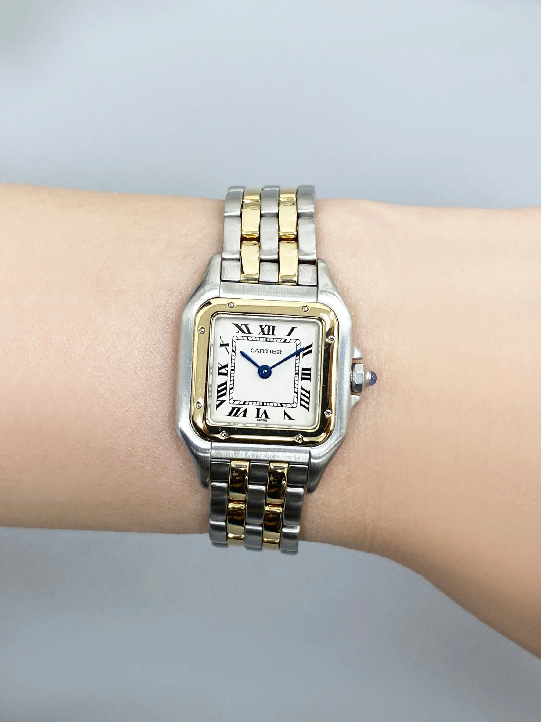 Cartier Panthere W25029B6 Two Rows Ladies Watch