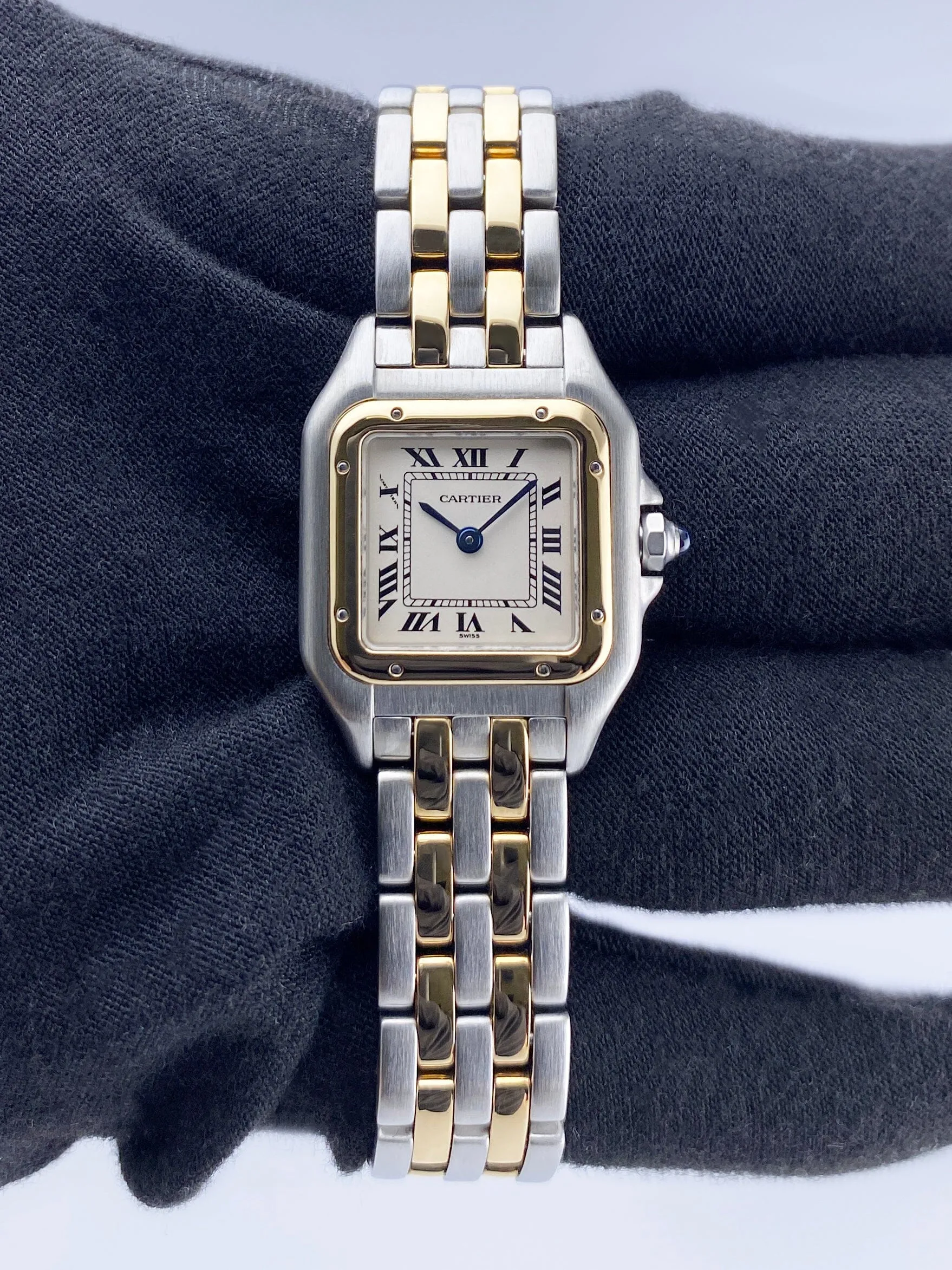 Cartier Panthere W25029B6 Two Rows Ladies Watch