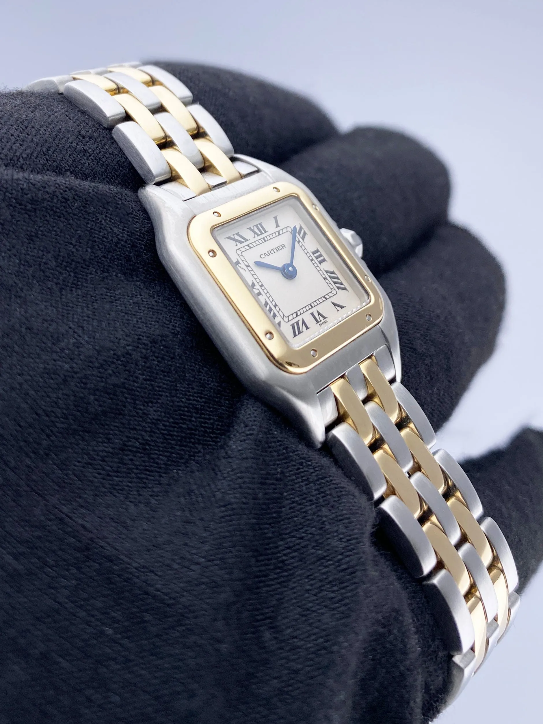 Cartier Panthere W25029B6 Two Rows Ladies Watch