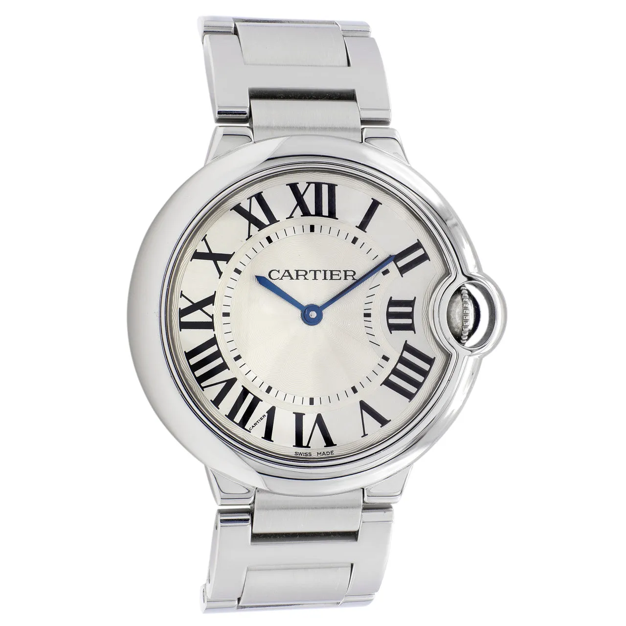 Cartier Stainless Steel Ballon Bleu 36mm Quartz W69011Z4