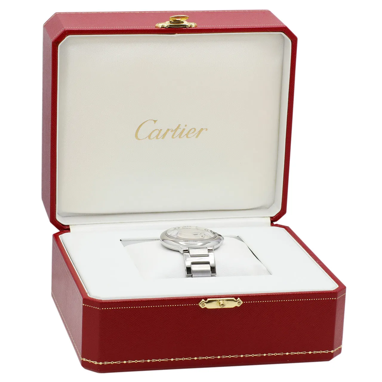 Cartier Stainless Steel Ballon Bleu 36mm Quartz W69011Z4