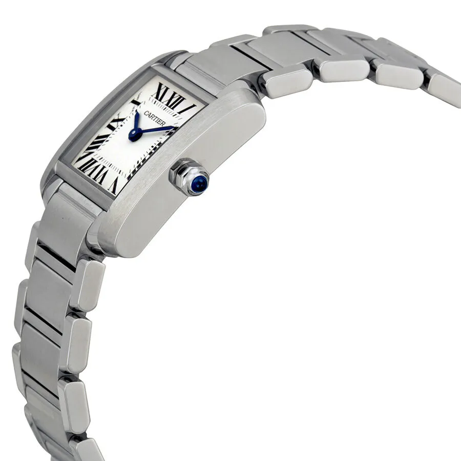Cartier Tank Francaise Steel Ladies Watch W51008Q3