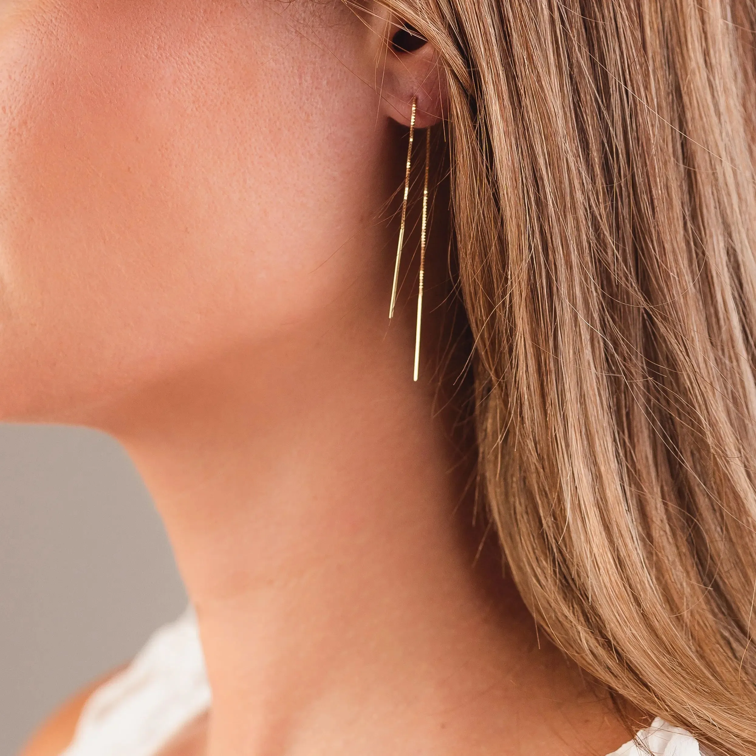 Cayenne Threader Earrings