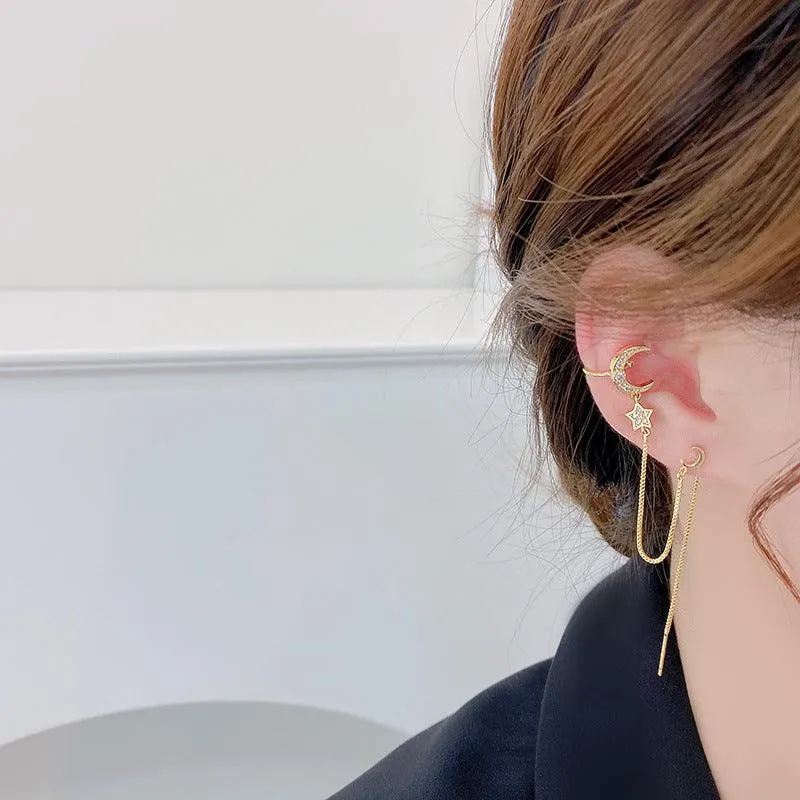 Celestial Threader Earrings and Cuffs