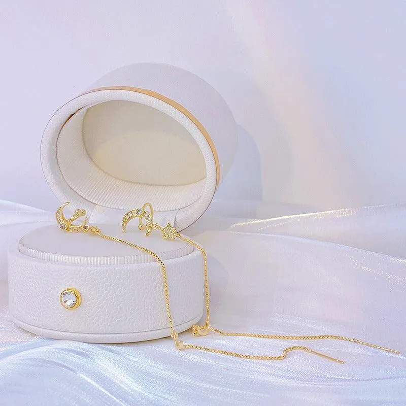 Celestial Threader Earrings and Cuffs