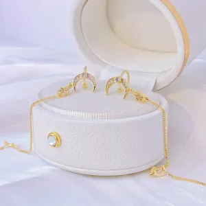 Celestial Threader Earrings and Cuffs