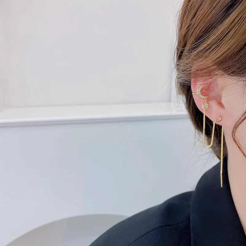 Celestial Threader Earrings and Cuffs