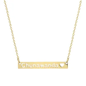 Chenawanda Bar Necklace