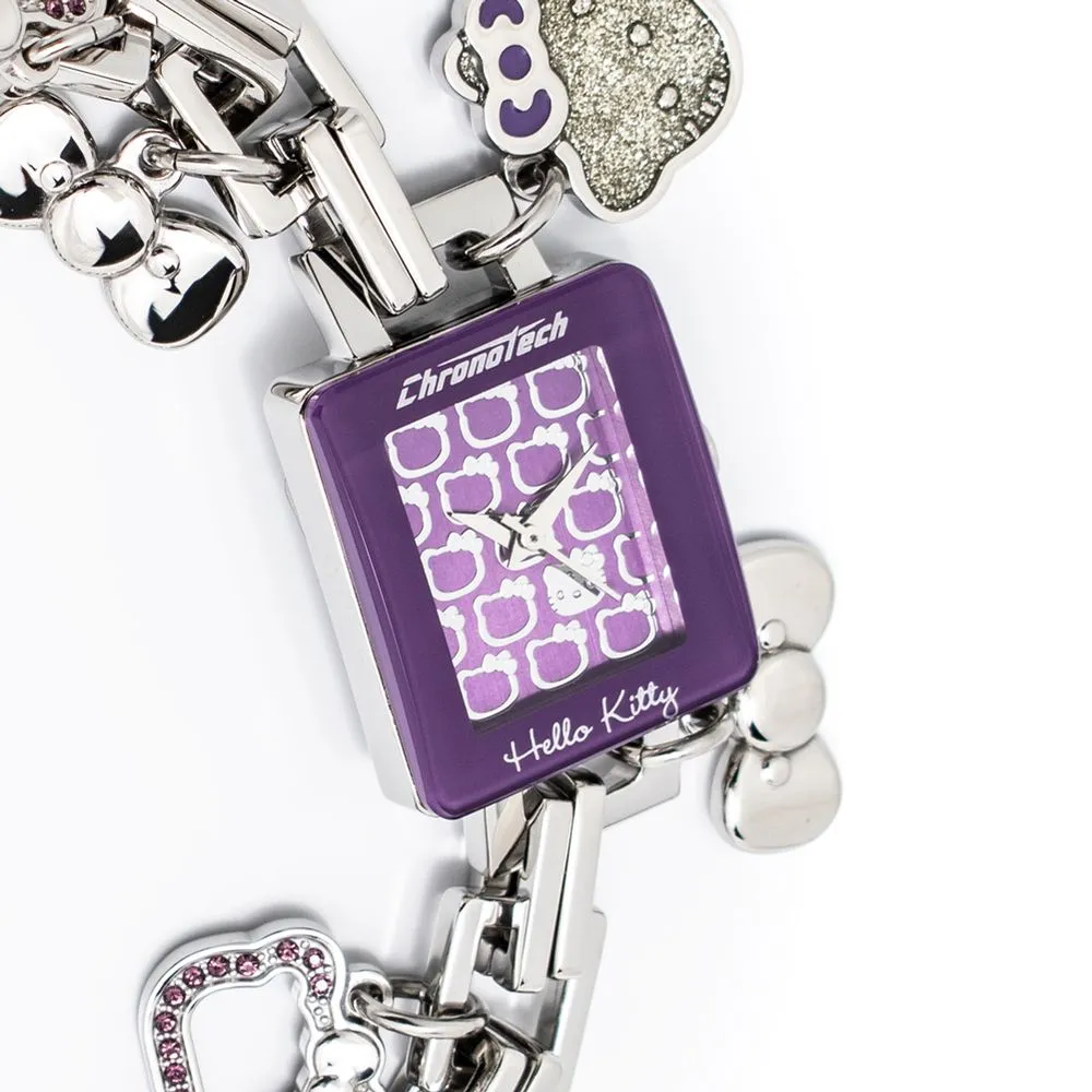 Chronotech Silver Stainless Steel Watch