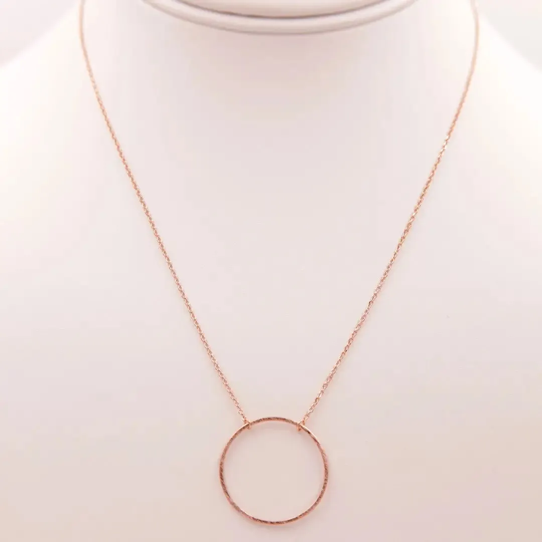 CIRCULAR PENDANT NECKLACE