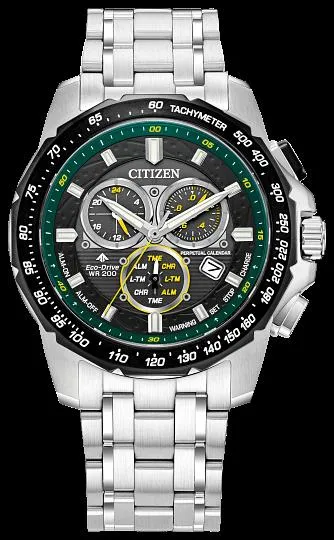 Citizen Promaster Eco-Drive/MX Stainless-Steel Watch