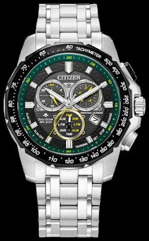 Citizen Promaster Eco-Drive/MX Stainless-Steel Watch