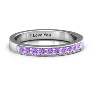 Classic Half Eternity Ring