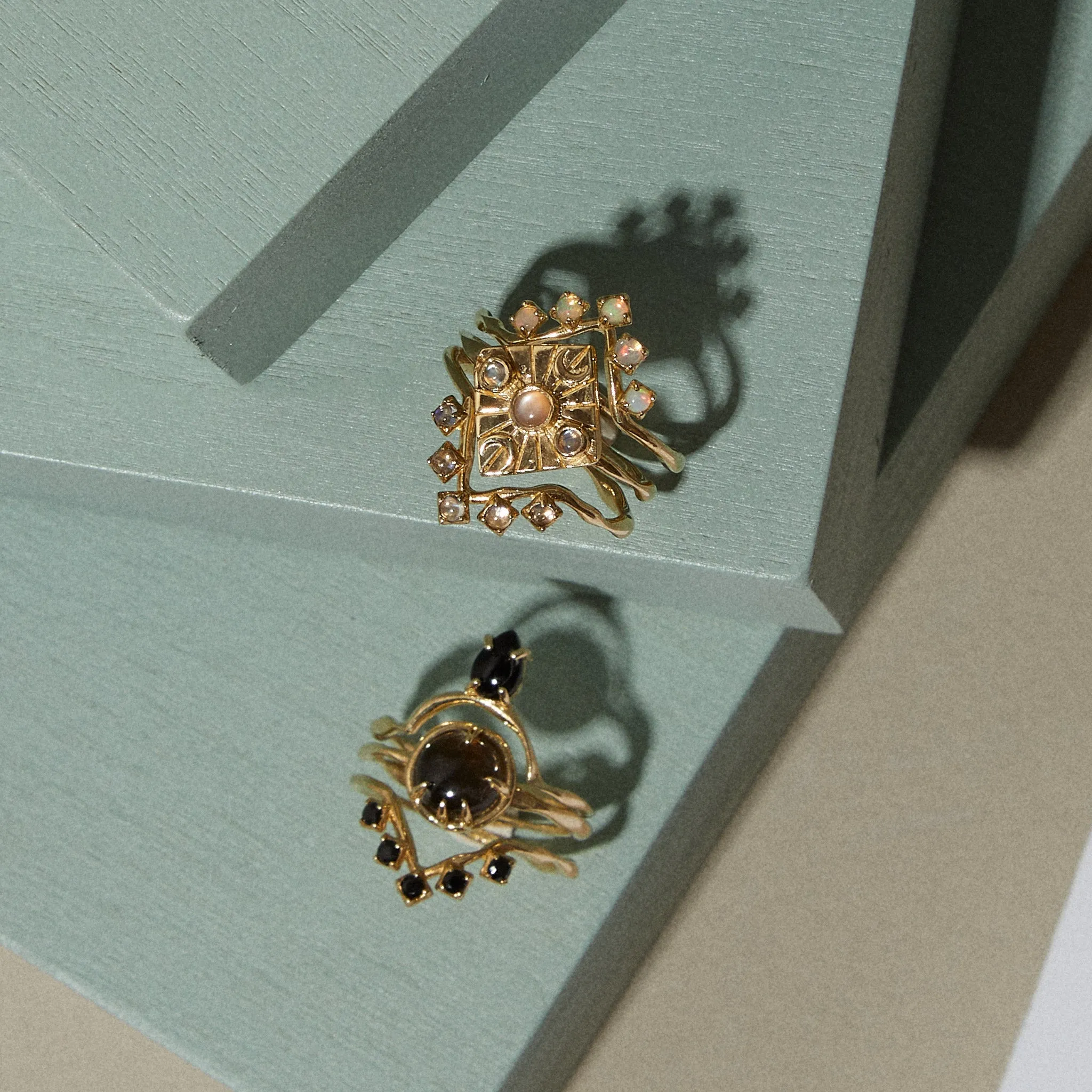 Cleo Ring in Moonstone