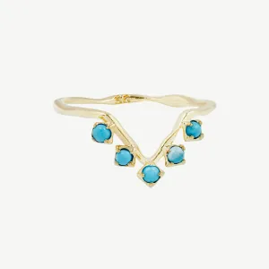 Cleo Ring in Turquoise