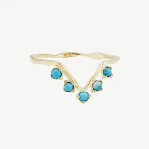 Cleo Ring in Turquoise
