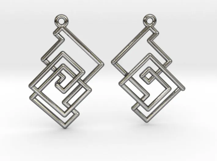 Cobweb Earrings (Metal)