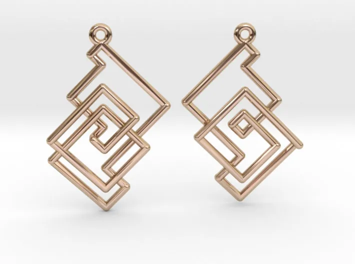 Cobweb Earrings (Metal)