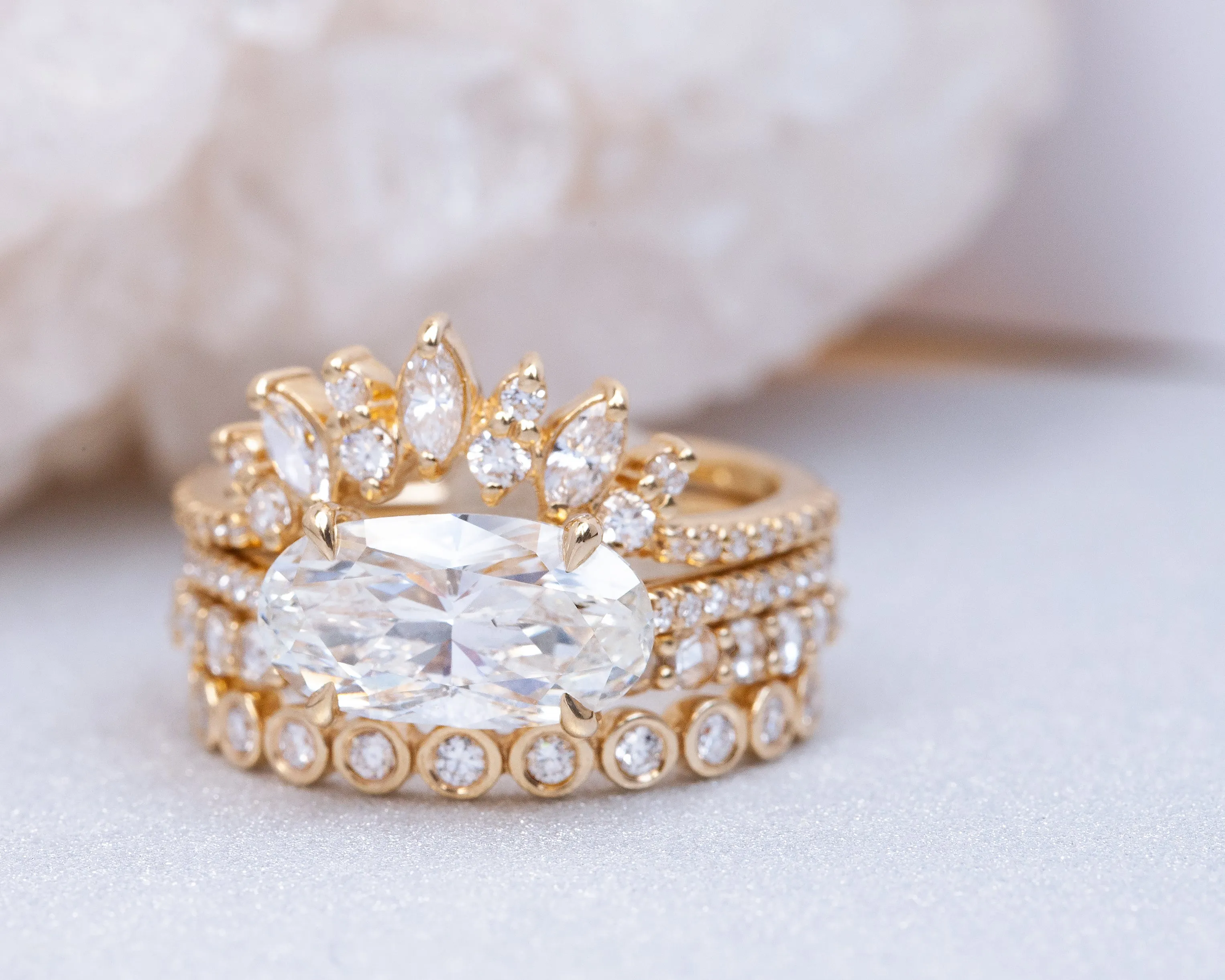 Colette Rose Cut Band (Ready to Ship size 6)