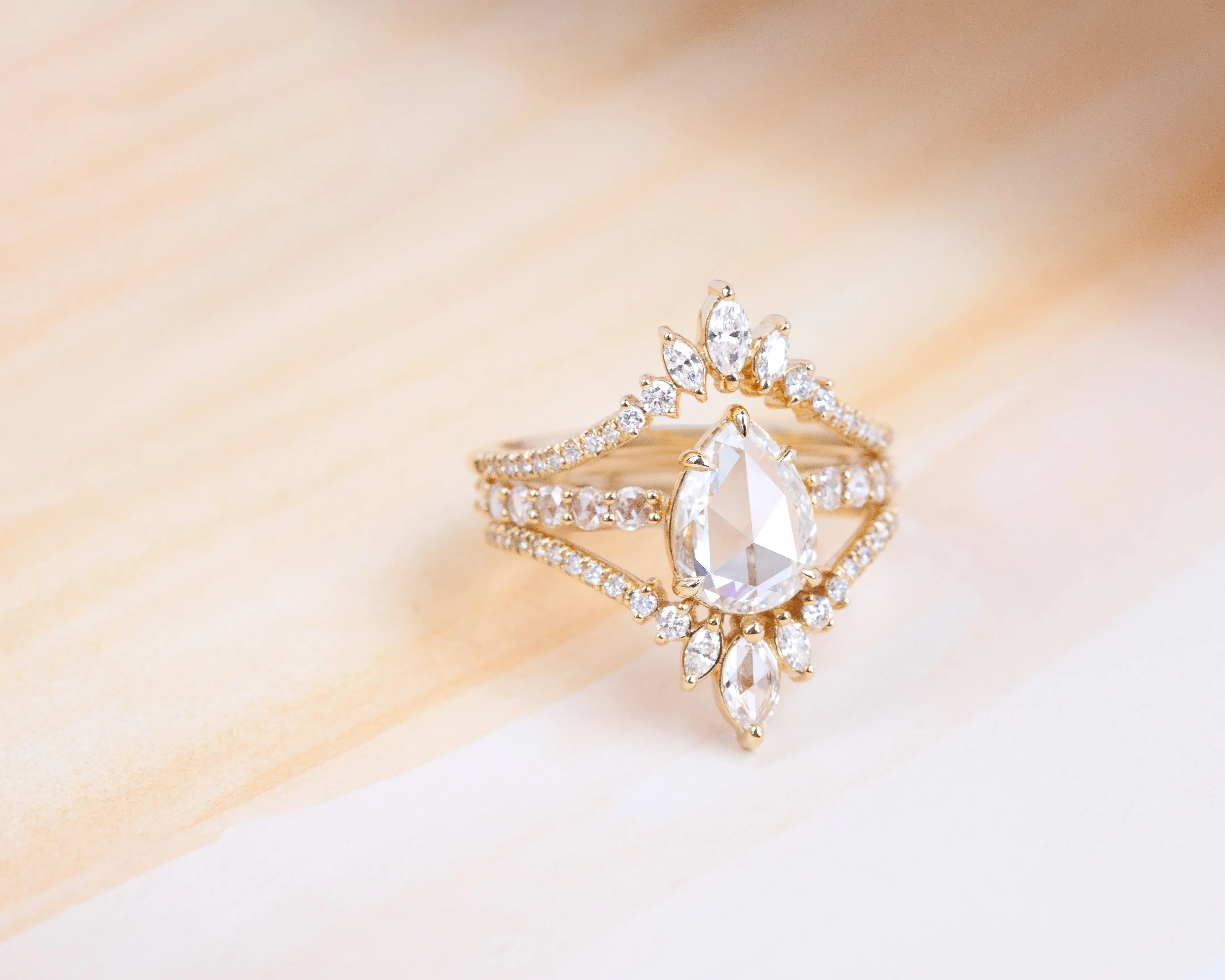 Colette Rose Cut Band (Ready to Ship size 6)