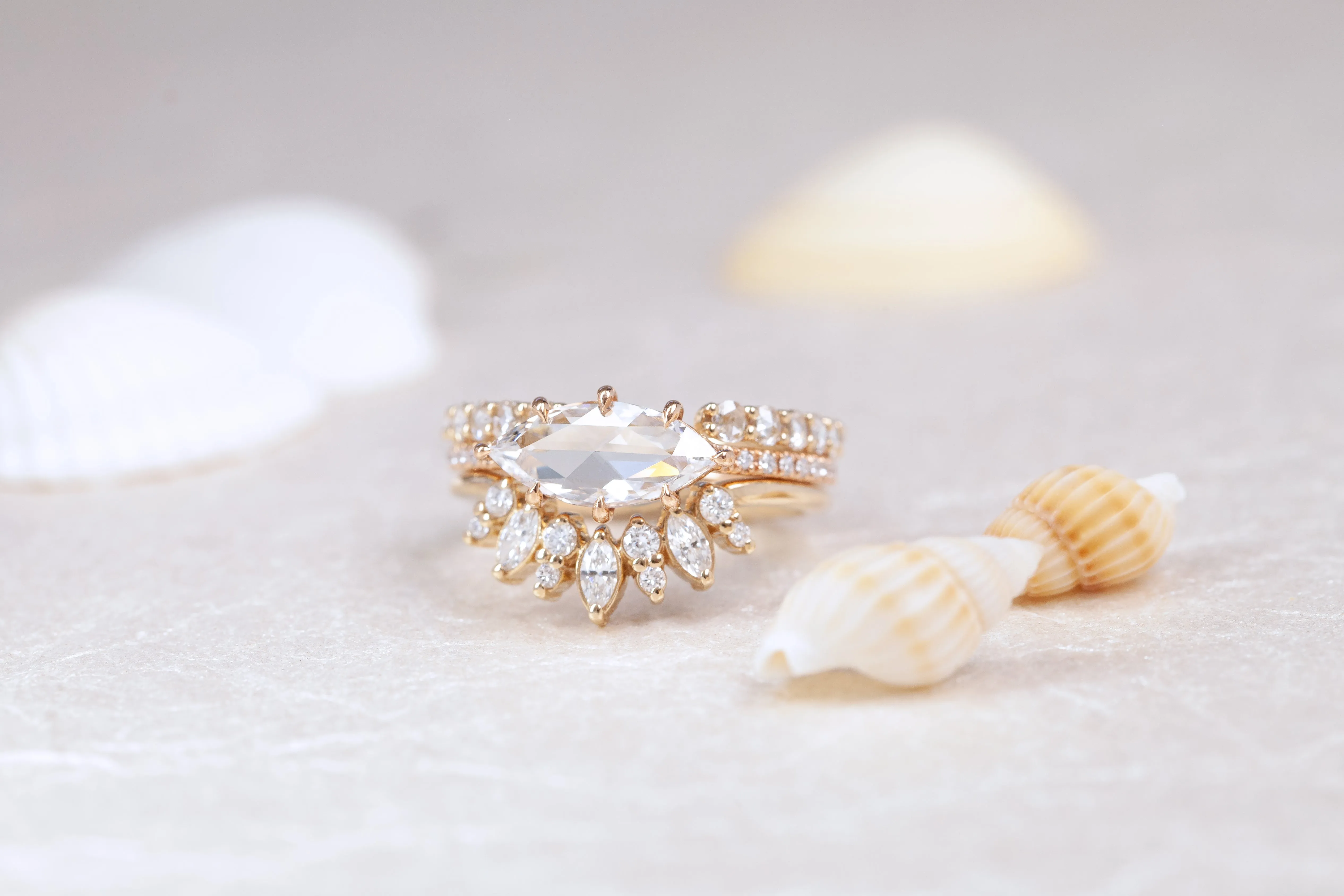 Colette Rose Cut Band (Ready to Ship size 6)